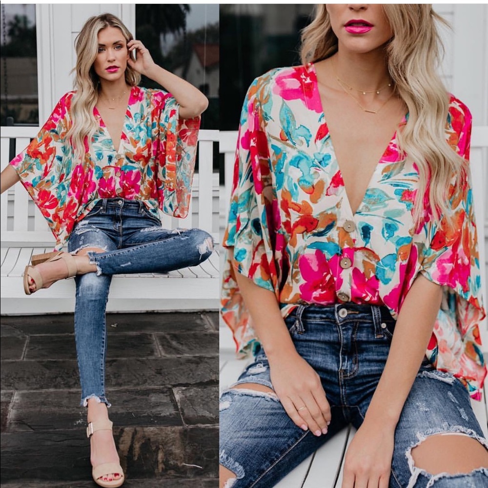 Vici Floral Top